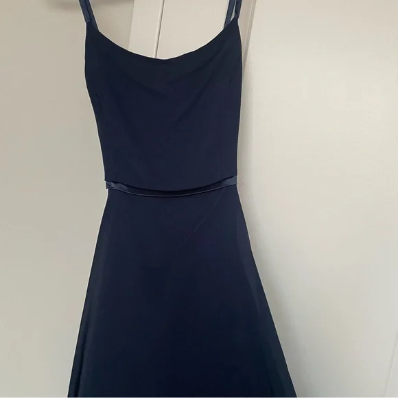 Lulu's Navy Blue Maxi Dress - Picture 6 of 8